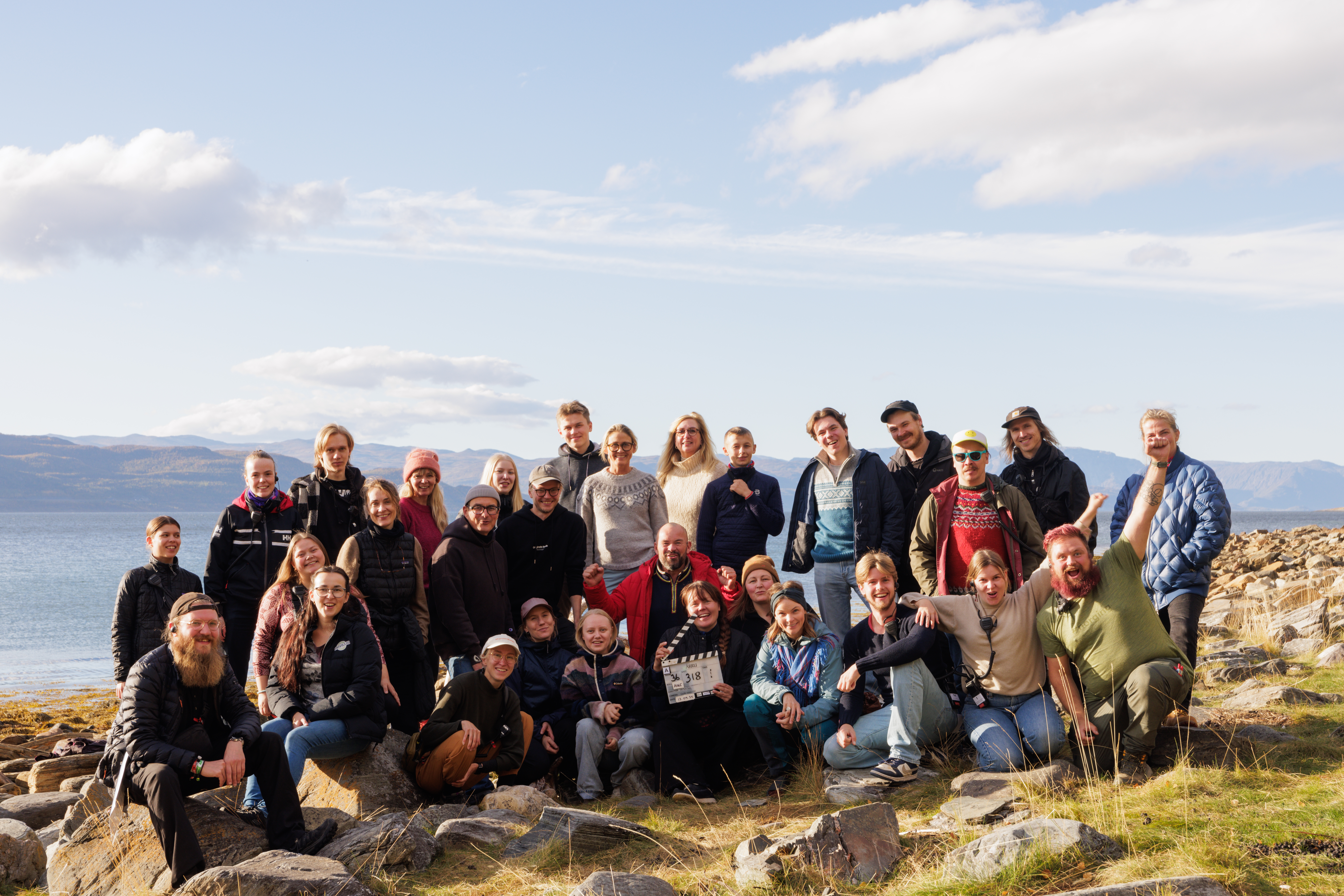 Árru filmcrew Foto Dánil Røkke