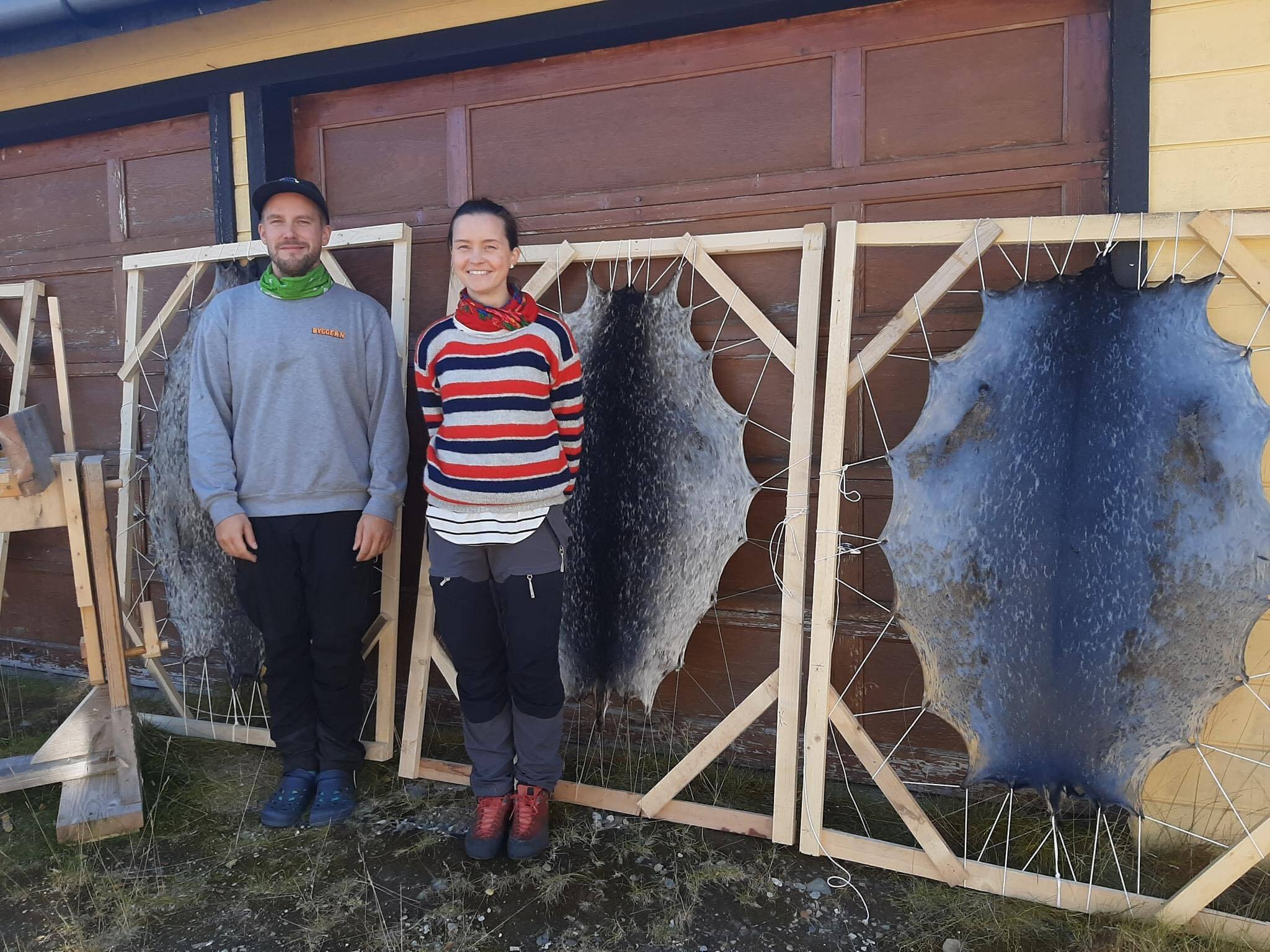 Ove Stødle and Inga Elisa Påve Idivuoma