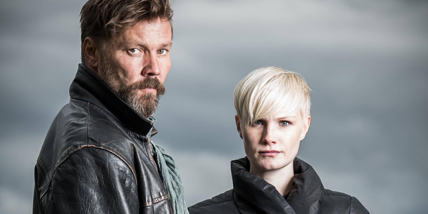 Stig Henrik Hoff og Lena Kristin Ellingsen i Glassdukkene