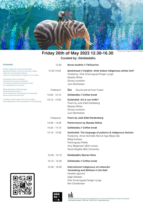 Talk Stage Nuuk nordisk 2023 Fredag 26 mai 2023